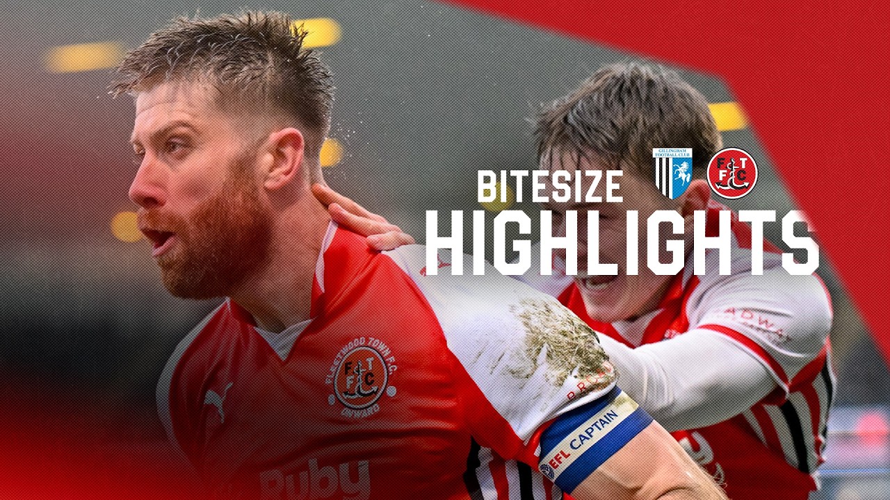 Gillingham vs Fleetwood Town Highlights
