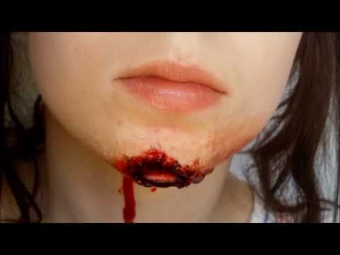 Come realizzare ferite finte e schizzi di sangue in faccia 