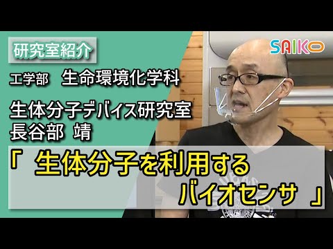 機械工学科 生体分子デバイス研究室　長谷部 靖（工学部　生命環境化学科）