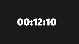 12 Minute 10 Second Timer - (730/36,000)