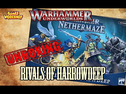 Warhammer Underwolds / Rivals of Harrowdeep / Unboxing