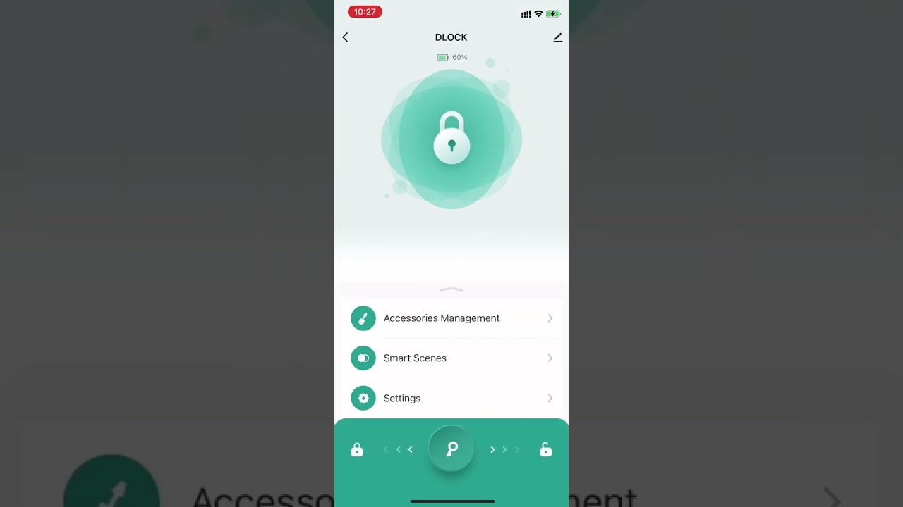 CA02 APP smart fingerprint door lock open free passage mode by 
