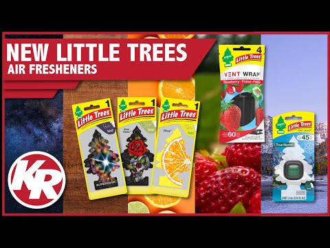 Little Trees Vent Wrap Air Freshener 4-PACKS (New Car Scent)