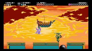 Shovel Knight Order of No Quarter and Wandering Traveler boss fight compilation