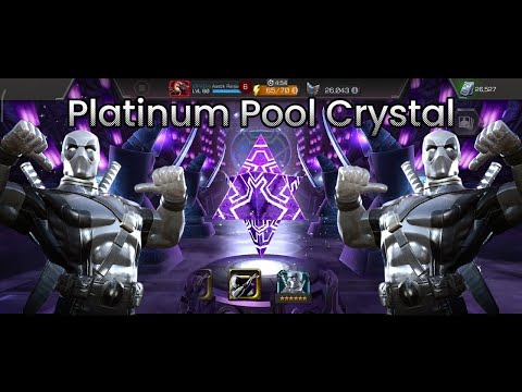6 Star Platinumpool Crystal Opening. Super Fabulous One #mcoc  #mcocgameplay