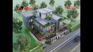 Thiết kế Villa mini nghỉ dưỡng hiện đại 2 tầng tại Phú Quốc