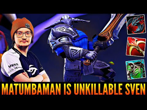 👉 MATUMBAMAN Is Unkillable Monster With Sven - Two Hits = Kill - Dota 2 Highlights