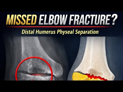 Distal Humerus physeal separation.