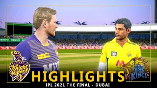 CSK vs KKR - The Final Match highlights Vivo IPL - 2021 | Cricket 19 (Match Prediction) | #cskvskkr