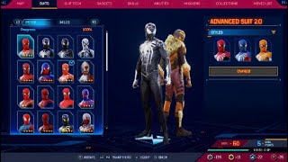 All Suits, Styles, Suit Tech and Gadget Upgrades in Spider-Man 2 - 100% Completion