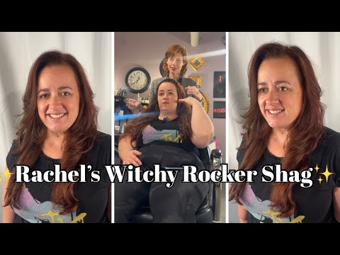 She Chopped SHORT Layers For A Witchy Rocker Shag