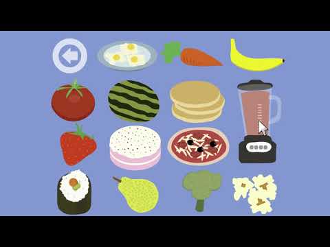 Russpuppy Kid Games Learning About Food - YouTube