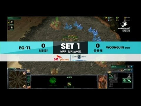SPL [12.23]zenio(EG-TL) vs Free(Woongjin) 1SET / Arkanoid  - Starcraft 2