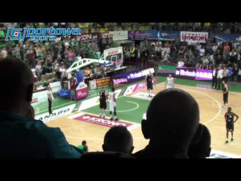 [koszykówka] F3: Stelmet Zielona Góra - Turów Zgorzelec 83:82 (ostatnie sekundy)