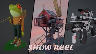 3D Modeling and Texturing Showreel