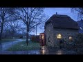 Rainy Early Morning Walk In The Cotswolds Gentle Village Life