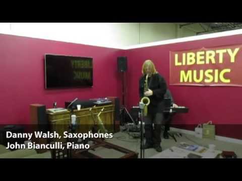 Danny Walsh playing Soul Eyes, Saxscape Live Prototype