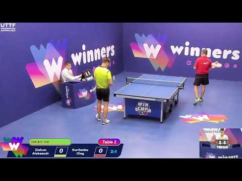 WINners CUP table 2  06.09 Ziakun Aleksandr - Kurilenko Oleg   09:30