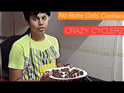 NO BAKE COOKIES | OATS CHOCOLATE COOKIES | CRAZY CYCLERZ
