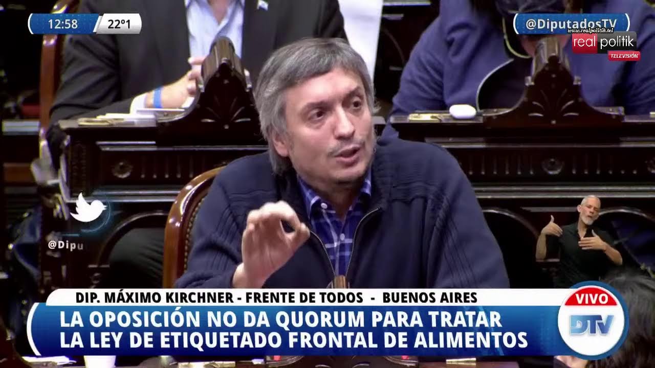 Diputados: La oposición no dio quórum y se cayó la sesión para tratar la ley de Etiquetado Frontal