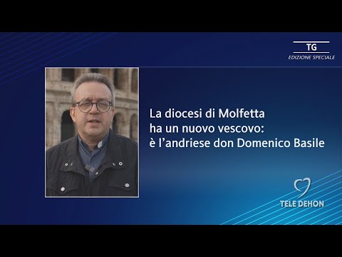 La diocesi di Molfetta ha un nuovo vescovo: è l’andriese don Domenico Basile 09/01/2026
