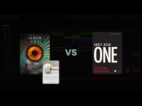 Albion One (with SF Percs) vs Abbey Road One - Comparison on an real piece