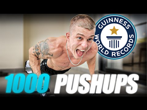 Can I break the 1000 push-ups world record?