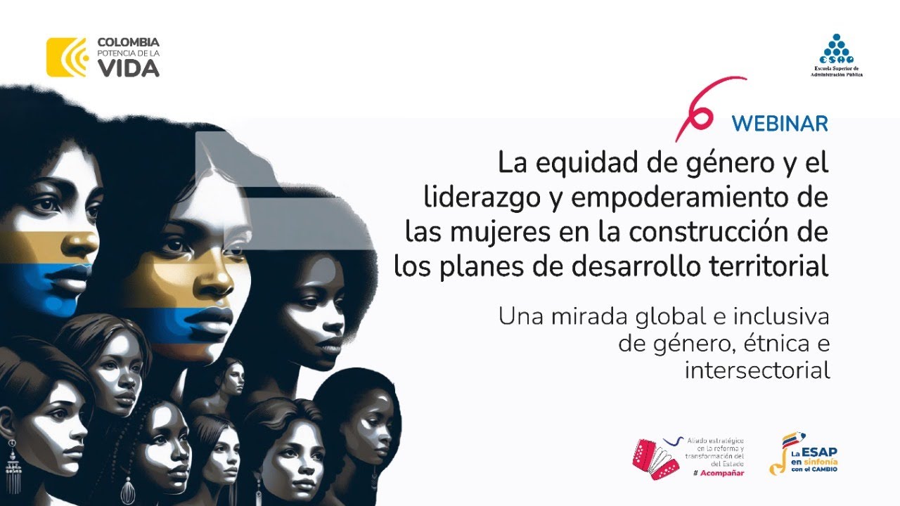 Equidad y género y el liderazgo y empoderamiento de las mujeres en la construcción de los planesdeDT