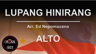 Download lagu Lupang Hinirang - ALTO | Arr Ed Nepomuceno mp3 Download lagu Lupang Hinirang - ALTO | Arr Ed Nepomuceno mp3