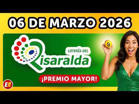 Risaralda Lottery results from Friday, March 6, 2026 💫✅💰