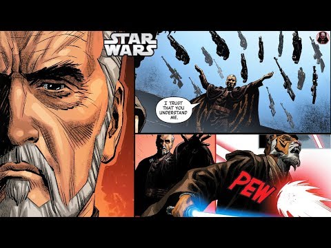 Count Dooku KILLS Tony the Tiger HIS FIRST JEDI (CANON) - Star Wars Comics