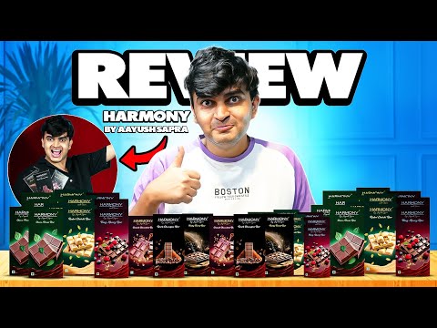 Trying Every @AayushSapra Harmony Chocolate Bar