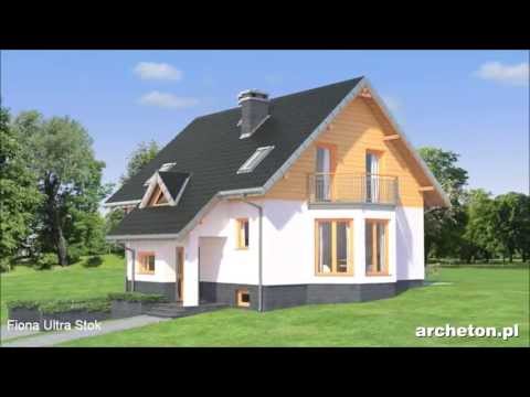 Projekt domu Fiona Ultra Stok- archeton.pl