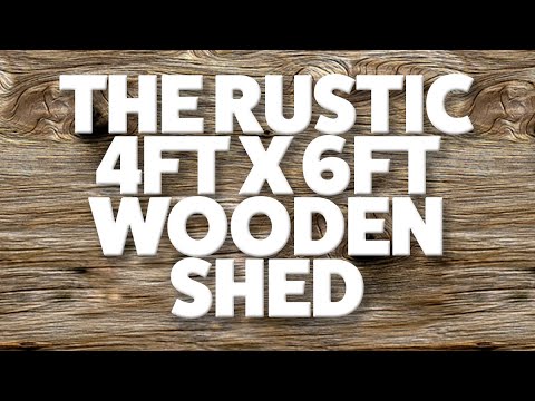 Standard Wooden Shed 6 x 4ft - Image 2