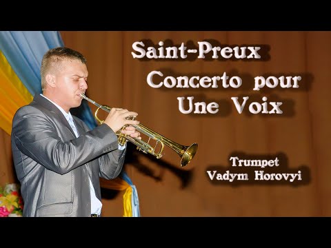 Saint-Preux Concerto pour Une Voix trumpet Vadym Horovyi