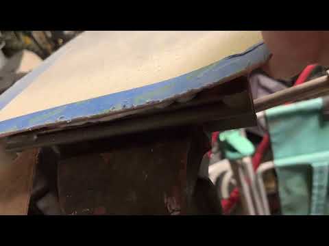 Sikaflex 221 adhesion test (steel to fiberglass)