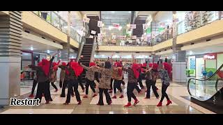 HE  LE  LE  Line Dance kareo  Linda Oei Demo : Kolaborasi  Uld Bangkalan ,Uld Mojokerto ,TEC