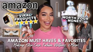 VIRAL AMAZON MUST HAVES & FAVORITES 2025 | Amazon Makeup, Fashion, Wellness, & MORE!