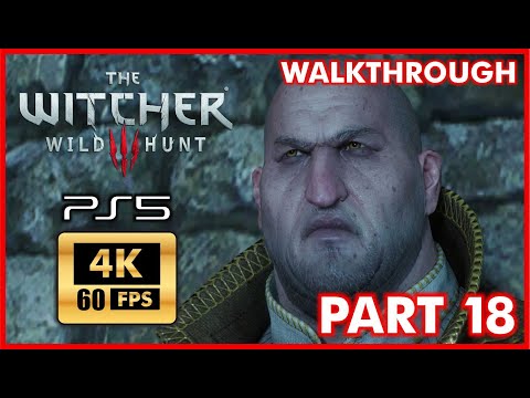 THE WITCHER 3 [PS5 4K 60FPS] WILD HUNT Walkthrough Part 18 - COUNT REUVEN'S TREASURE - No Commentary