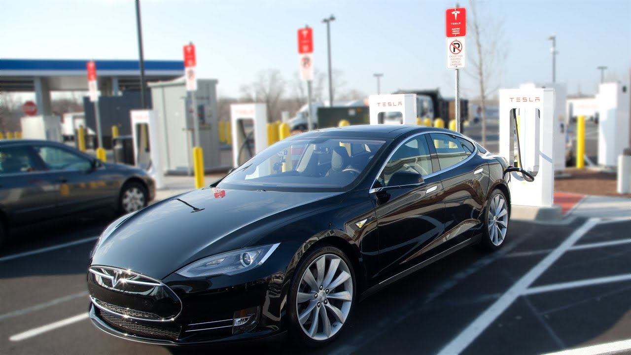 What A Tesla Supercharger Station Is Really Like