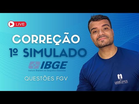 Correção do 1º simulado IBGE 2026 | Língua Portuguesa
