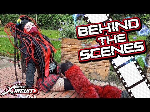💥 UPS !! is it RAINING AGAIN ?!! 🤬❌⚡ #cortoxircuito Behind the Scene ⚡ Cyber Goth Industrial Dance