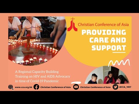 CCA - ATCHAA Online Capacity Building Training on 'HIV and AIDS Advocacy'
