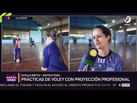 #TuCiudadNuestraCasa: El Alcázar dice presente en ligas de vóley