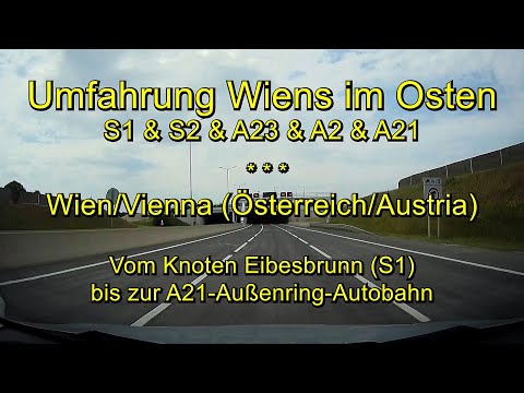 Östliche Umfahrung Wiens (A23) – Wien/Vienna – Österreich/Austria – Komplett /Timelapse