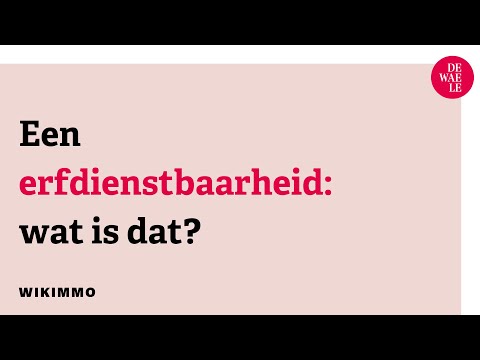 Een erfdienstbaarheid: wat is dat? - Wikimmo