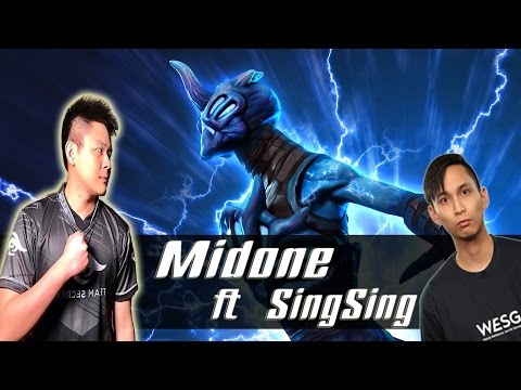 Midone [Razor] ft. SingSing [Veno] and AliceXZ[Ogre] - Electric fury! Dota 2 7.06