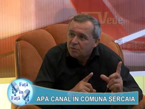 Apa canal in comuna Sercaia:- INVITAT:   Cristinel Paltin - Primar Sercaia PNL