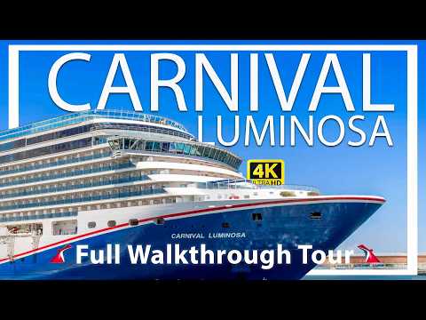 Carnival Luminosa | Full Walkthrough Tour & Review | New 2026 4k