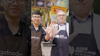Trải nghiệm steak miễn phí cùng chuyên gia Úc tại Gofood